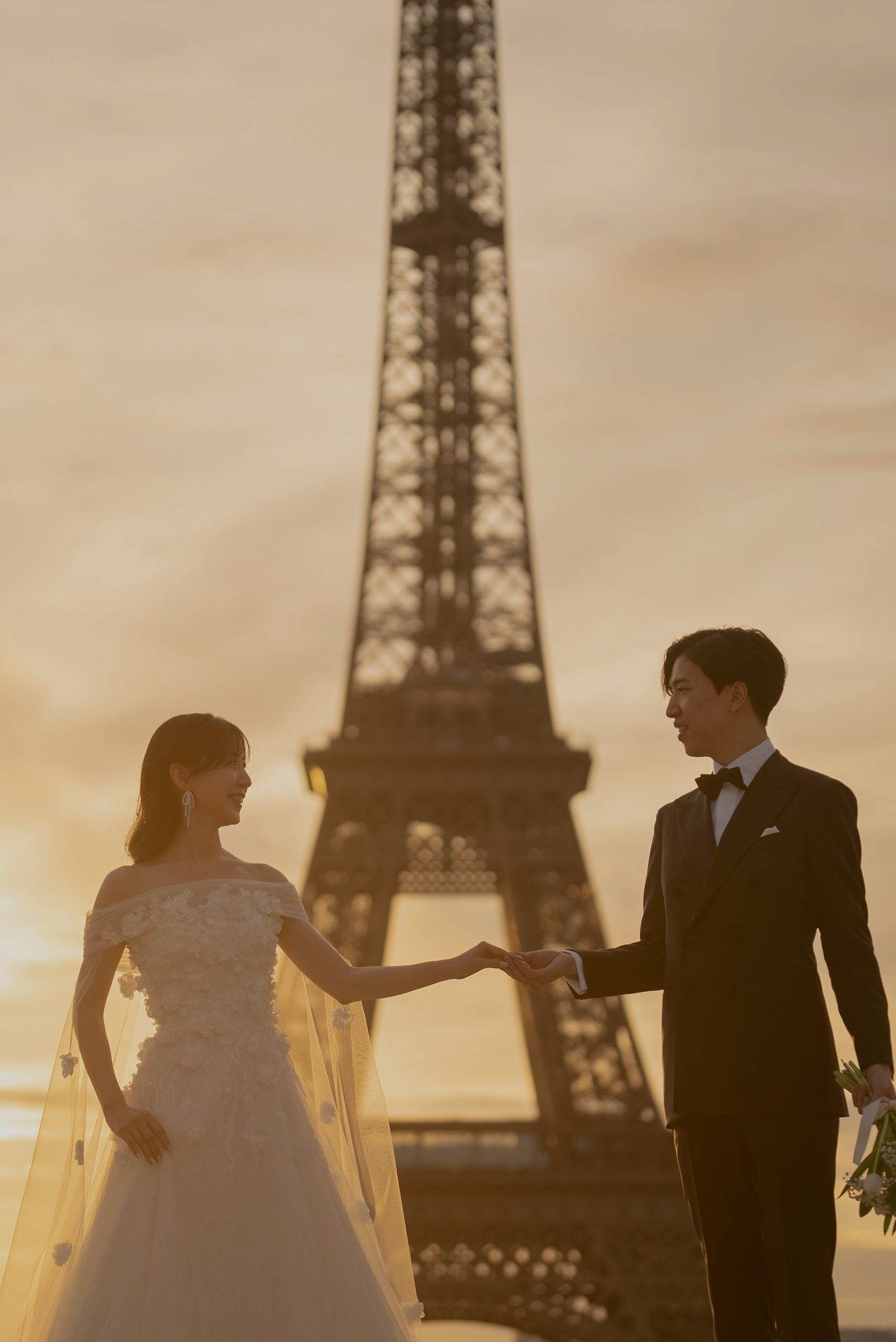 Paris wedding photo