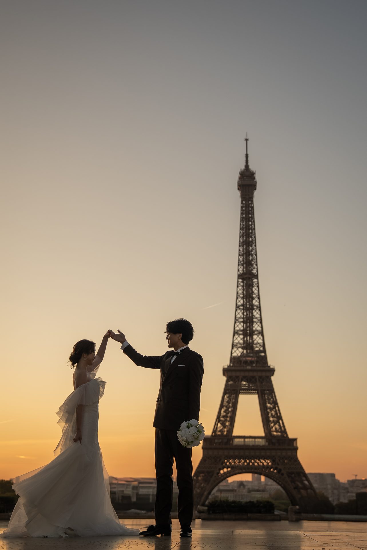 Paris wedding photo